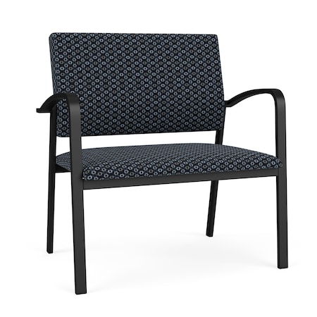Newport Bariatric Chair Metal Frame, Black, RS Night Sky Upholstery